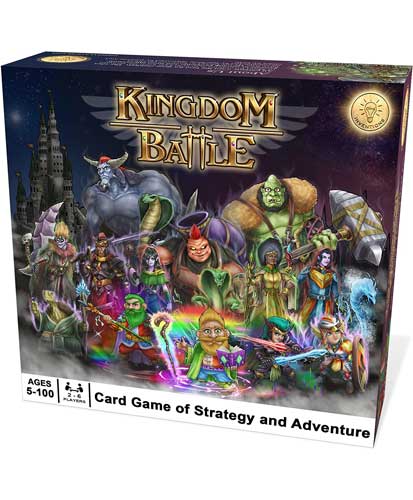 Kingdom Battle – Card Game of Strategy, Math and Adventure, Ages 5+